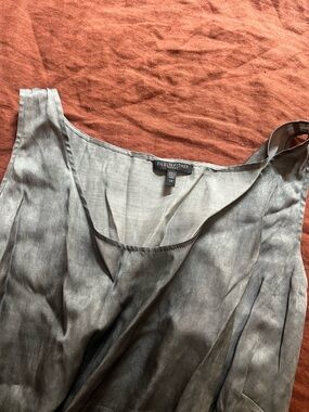 Eileen Fisher Woman Silk Scoop Neck Tank